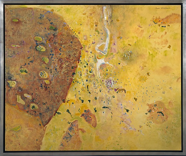 Williams, Fred. 1981. «Winjana Gorge, Kimberleys, I» [Peinture] 