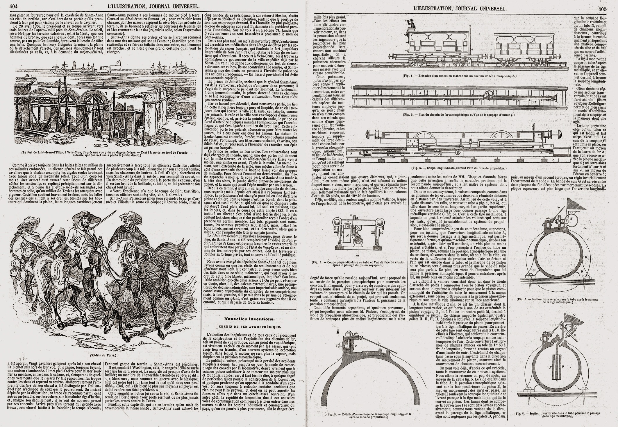 Fig. 1: Auteur inconnu. 1843. «L’Illustration»
Tiré de l’Illustration n° 26, 26 août 1843, p. 404
