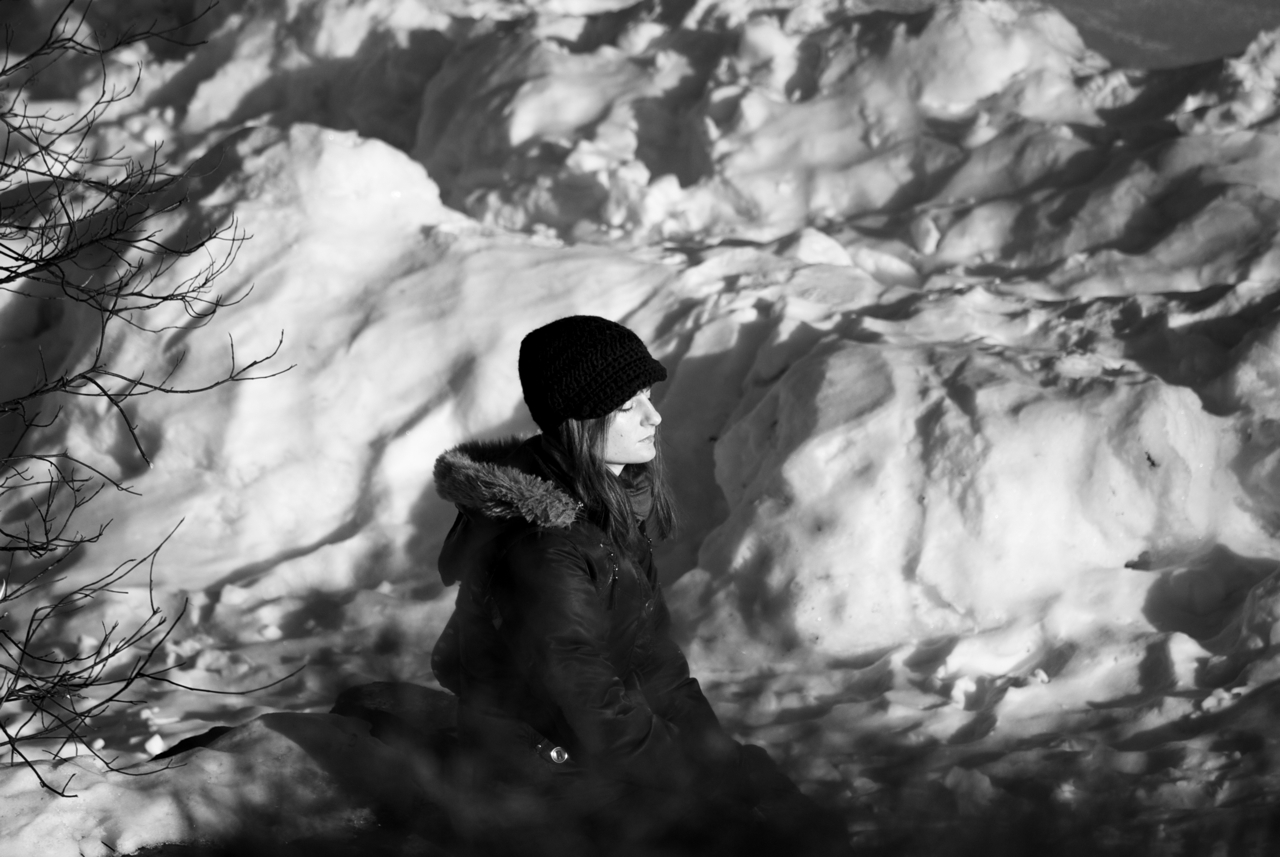 Bordeleau, Benoit. «Soleil sur neige, parc La Fontaine» [Photographie]
