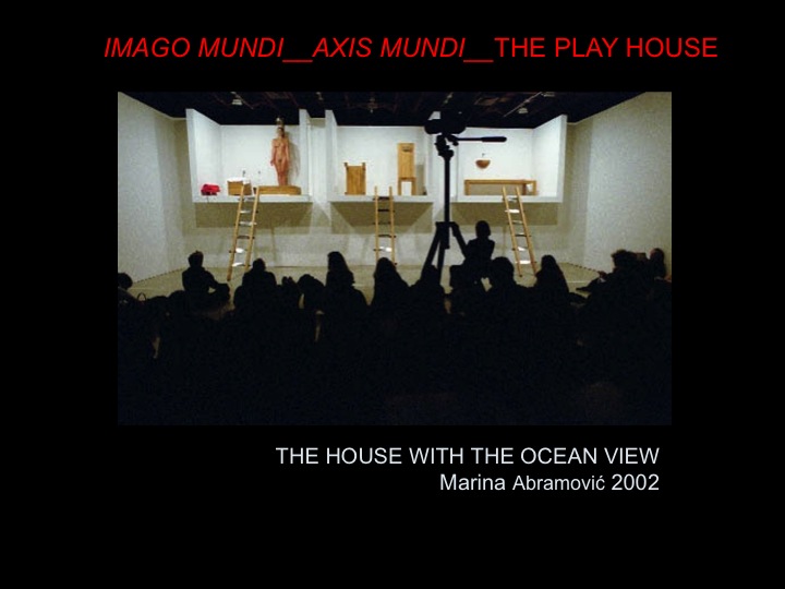 Fig. 29: Abramovic, Marina. 2002. «The House with the Ocean View» [Capture d’écran]
