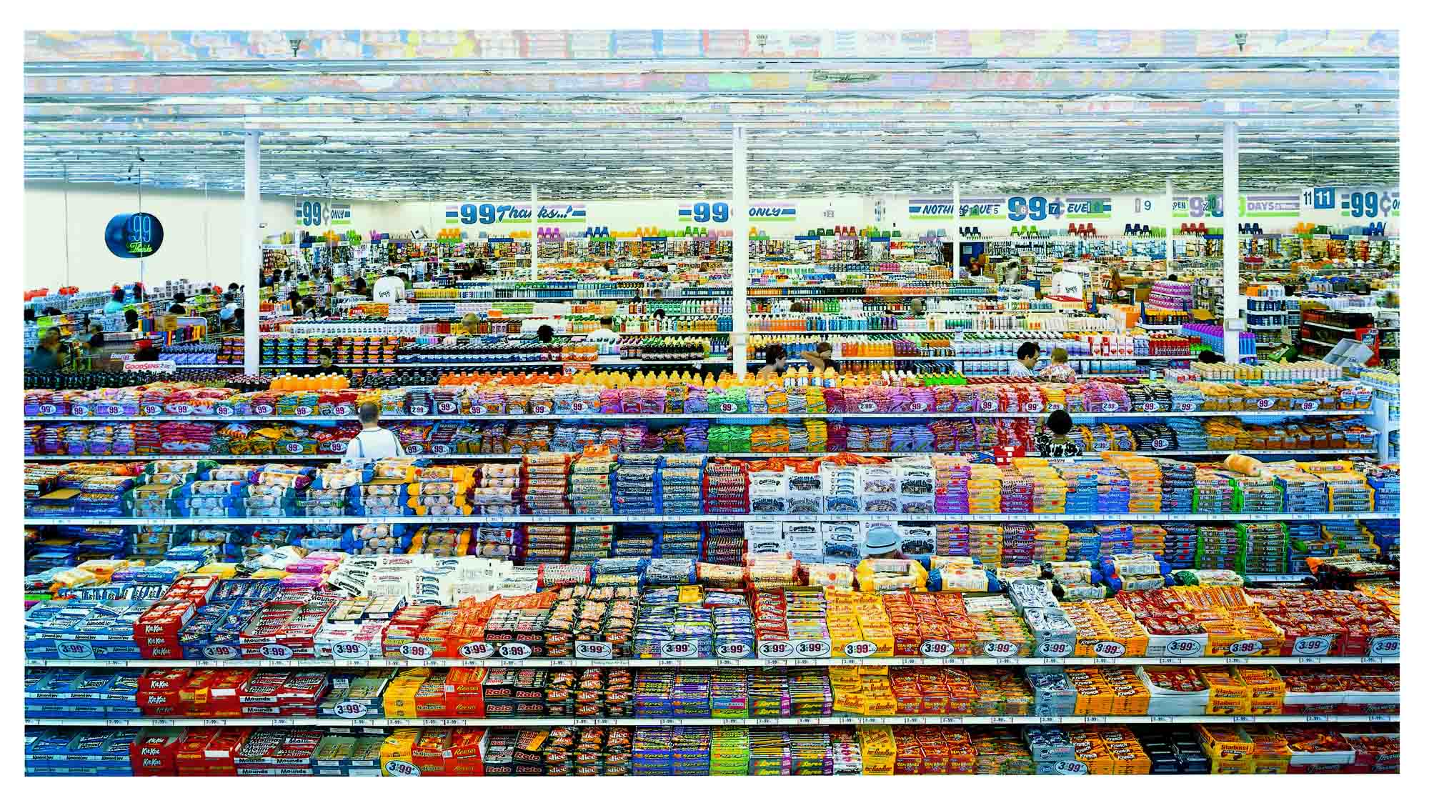 Gursky, Andreas. 1999. «99 Cents» [Photographie]  