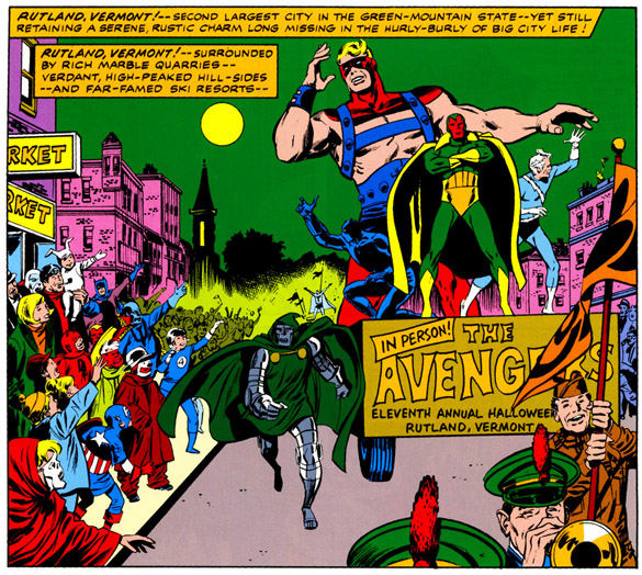 Incipit du numéro 83 des Avengers (1970) 