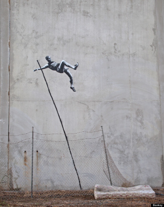 Banksy. 2012. Going for Mould
