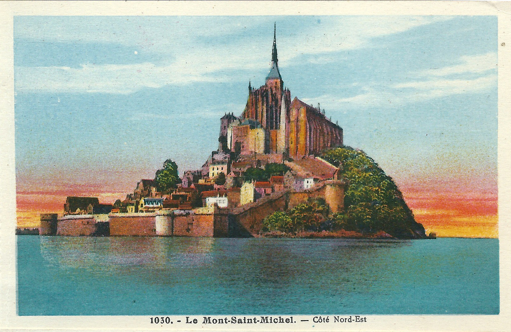 Éditions Laurent-Nel. Avant 1935. «Le Mont-Saint-Michel» [Carte postale]
