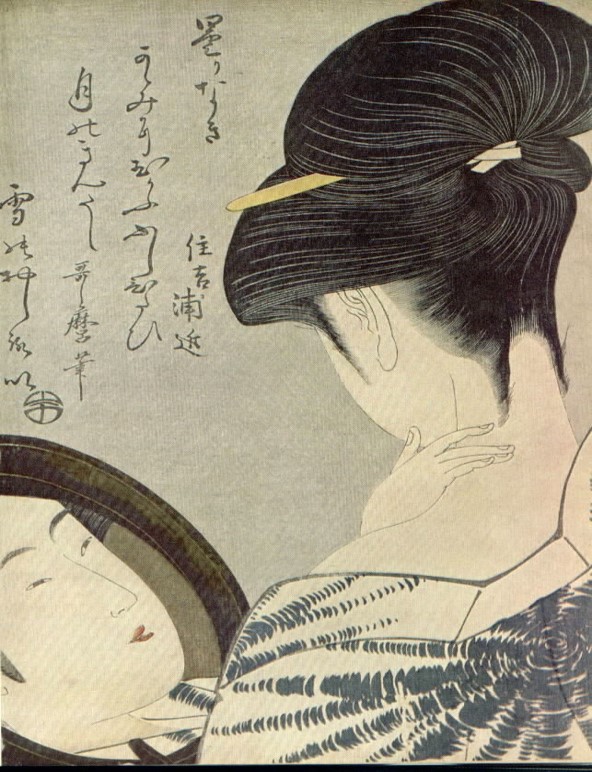 Fig.2: Kitagawa, Utamaro. 1795. «Femme se poudrant le cou» [Estampe]
 

