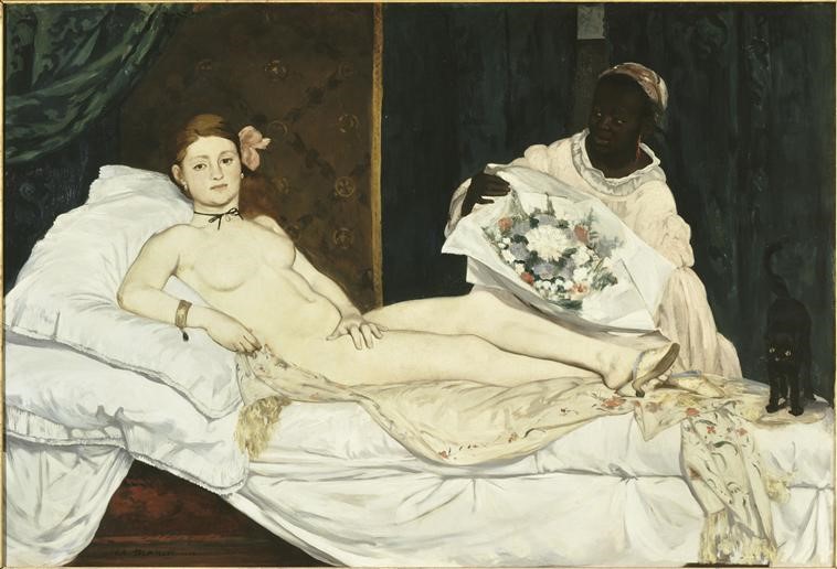 Fig. 11: Manet, Édouard. 1863. «Olympia» [Huile sur toile] 