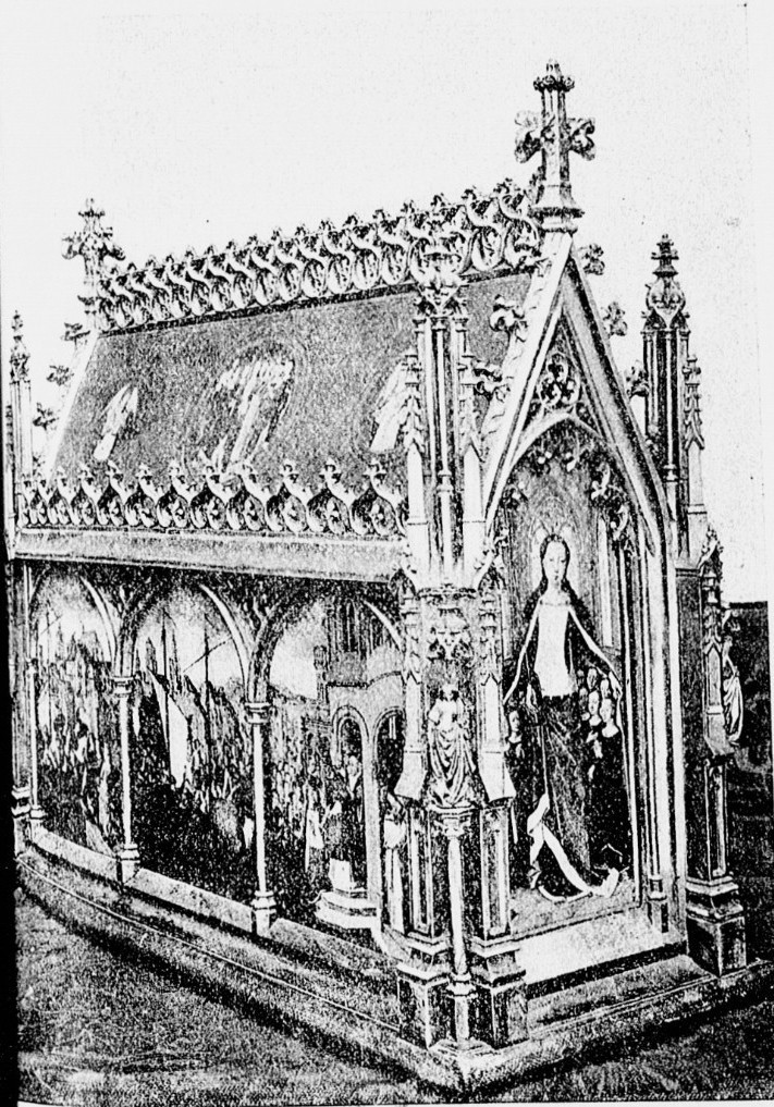 Fig. 24: Auteur inconnu. 1892. «Vingt-sixième illustration de l’édition originale de Bruges-la-Morte» [Carte postale] 