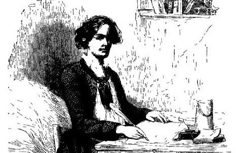 Illustration “Lucien de Rubempré” dans Illusions perdues de Balzac (détail) 
