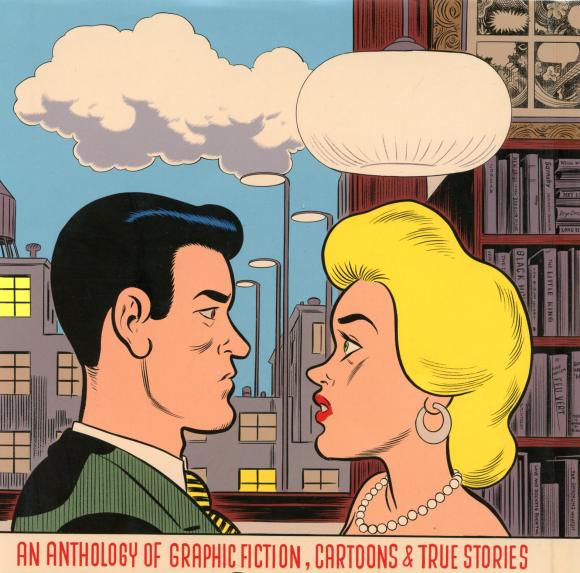 Ivan Brunetti (éd.), Anthology of Graphic Fiction, couverture de la jaquette 