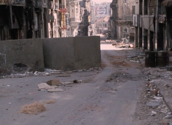 Fig.5 Centre-ville. Jocelyne Saab (réal.). 1976. Beyrouth, jamais plus. Liban. 